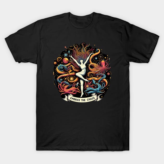 Savoring the Symphony of Life: A Journey into Unbridled Joy" T-Shirt by HaMa-Cr0w